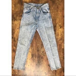 VINTAGE High-waisted acid washed Wranglers - 29x30